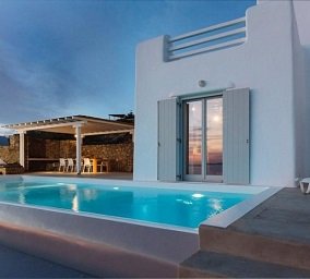 Vila Afluencia din Mykonos Grecia