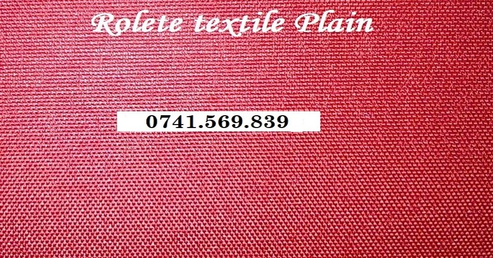Poza rolete textile model Plain orasul Slatina